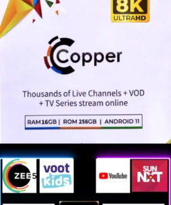 Copper TVbox Best IPTV Dubai